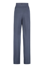 Load image into Gallery viewer, Viscose wide-leg trousers
