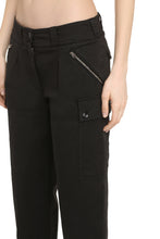 Carica l'immagine nel visualizzatore di Gallery, Pantaloni cargo in cotone stretch
