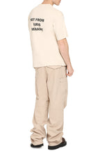 Load image into Gallery viewer, Slogan cotton crew-neck T-shirt
