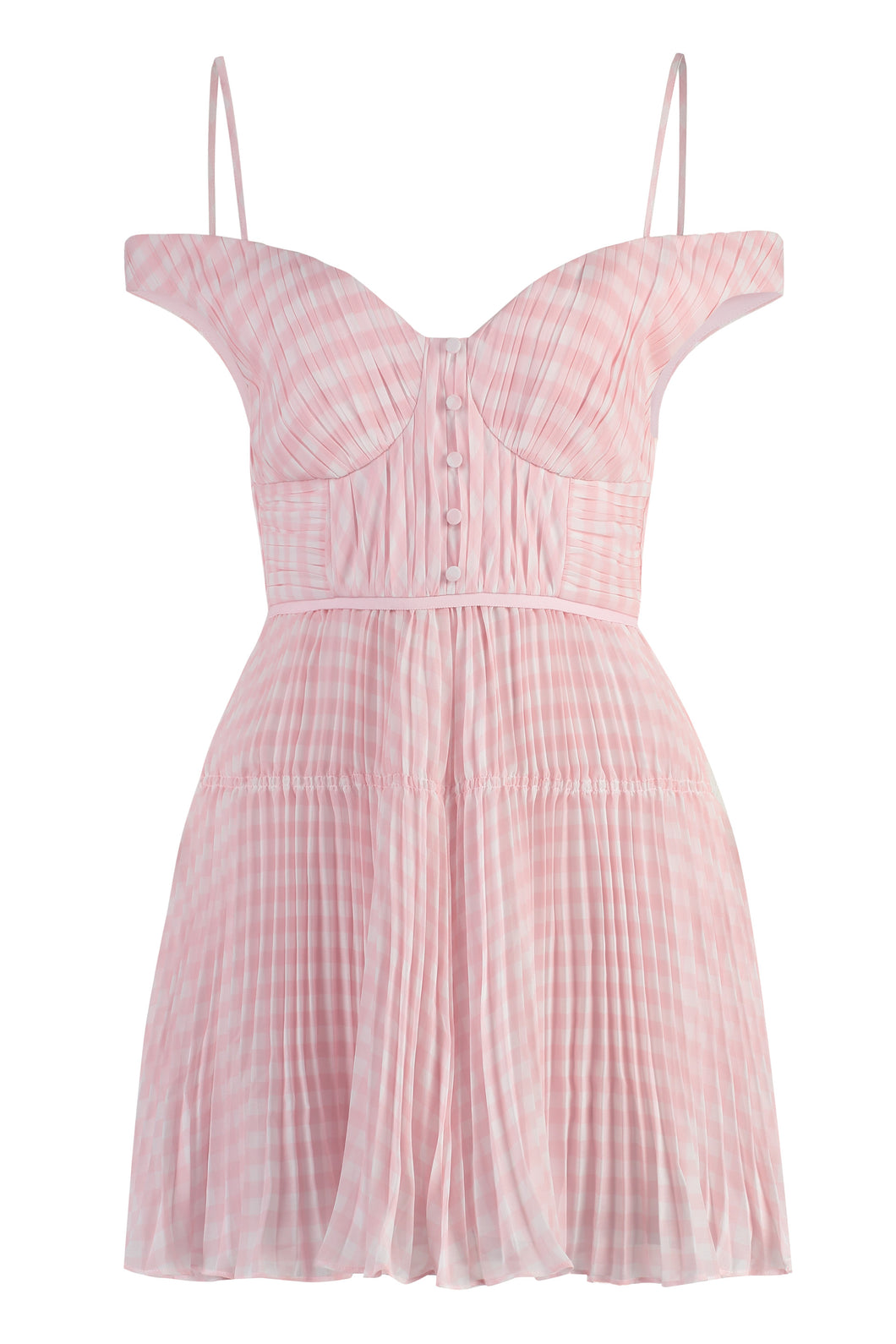 Abito in chiffon stampato