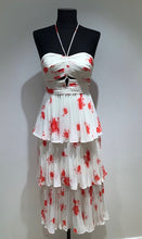Carica l&#39;immagine nel visualizzatore di Gallery, Abito in chiffon stampato
