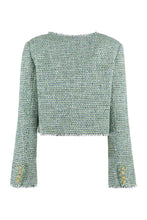 Carica l'immagine nel visualizzatore di Gallery, Giacca monopetto in maglia bouclé
