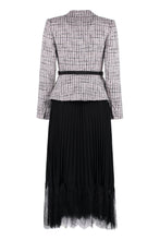 Carica l&#39;immagine nel visualizzatore di Gallery, Abito con gonna plissettata
