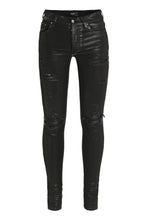 Carica l'immagine nel visualizzatore di Gallery, Jeans skinny effetto destroyed

