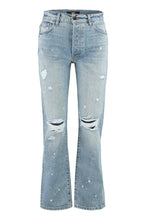 Load image into Gallery viewer, 5-pocket straight-leg jeans
