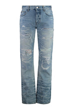 Carica l'immagine nel visualizzatore di Gallery, Jeans straight leg a 5 tasche
