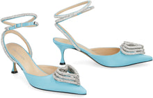 Carica l'immagine nel visualizzatore di Gallery, Slingback Pumps in raso
