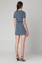 Load image into Gallery viewer, Interweaving detail denim dress
