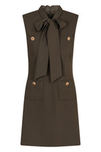 Carica l&#39;immagine nel visualizzatore di Gallery, Abito con fiocco sullo scollo
