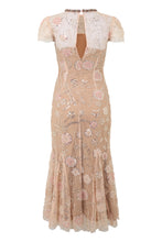 Load image into Gallery viewer, Pink midi dress with sequins
