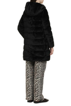 Load image into Gallery viewer, Hooded faux fur jacket
