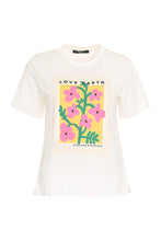 Carica l'immagine nel visualizzatore di Gallery, T-shirt Pittore in cotone con stampa
