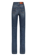 Carica l'immagine nel visualizzatore di Gallery, Jeans straight leg a vita alta
