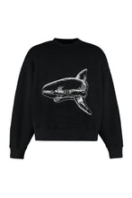 Load image into Gallery viewer, Cotton crew-neck sweatshirt
