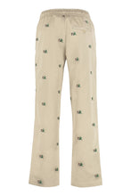 Load image into Gallery viewer, Embroidered cotton trousers
