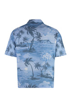 Carica l'immagine nel visualizzatore di Gallery, Camicia in misto cotone stampato
