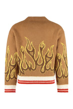 Load image into Gallery viewer, Crew-neck wool sweater
