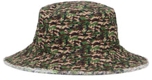 Carica l'immagine nel visualizzatore di Gallery, Cappello camouflage a tesa larga
