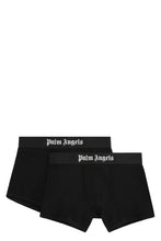 Carica l'immagine nel visualizzatore di Gallery, Set da due boxer in cotone con banda elastica logata
