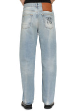 Carica l'immagine nel visualizzatore di Gallery, Jeans straight leg a 5 tasche
