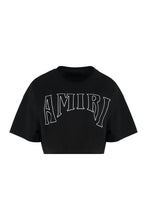 Carica l'immagine nel visualizzatore di Gallery, T-shirt crop con logo
