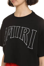 Carica l'immagine nel visualizzatore di Gallery, T-shirt crop con logo
