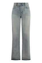Carica l'immagine nel visualizzatore di Gallery, Jeans straight leg a 5 tasche
