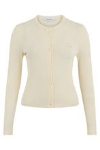 Load image into Gallery viewer, Ribbed crew neck cardigan
