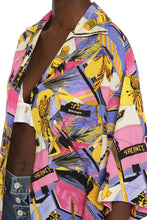 Carica l'immagine nel visualizzatore di Gallery, Camicia stile bowling stampata
