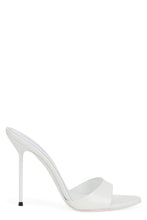 Carica l'immagine nel visualizzatore di Gallery, Lidia mule in vernice bianco ottico
