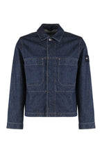 Load image into Gallery viewer, Giubbotto coach in denim
