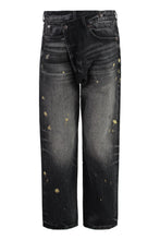 Load image into Gallery viewer, 5-pocket straight-leg jeans
