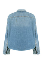 Carica l'immagine nel visualizzatore di Gallery, Camicia corta in denim
