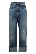 Carica l'immagine nel visualizzatore di Gallery, Jeans straight leg a 5 tasche
