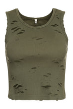 Carica l'immagine nel visualizzatore di Gallery, Tank top a costine
