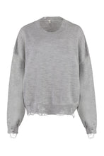 Carica l'immagine nel visualizzatore di Gallery, Maglione girocollo in lana merinos
