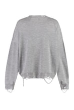 Carica l'immagine nel visualizzatore di Gallery, Maglione girocollo in lana merinos
