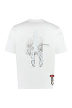 Carica l'immagine nel visualizzatore di Gallery, T-shirt in cotone con ricamo
