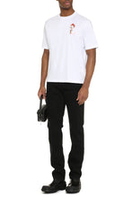 Carica l'immagine nel visualizzatore di Gallery, T-shirt in cotone con ricamo
