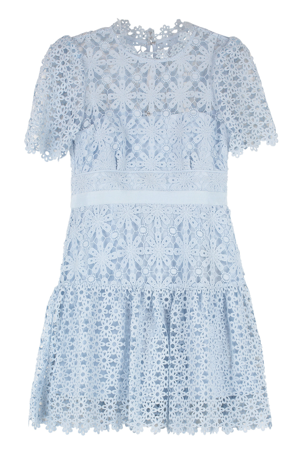 Abito in pizzo floreale
