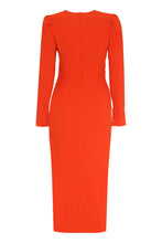 Carica l&#39;immagine nel visualizzatore di Gallery, Abito in crêpe-cady
