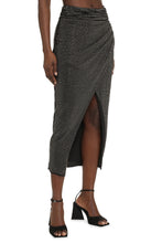 Load image into Gallery viewer, Rhinestone midi skirt
