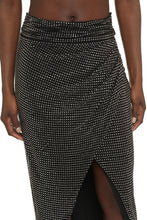 Load image into Gallery viewer, Rhinestone midi skirt
