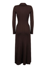 Load image into Gallery viewer, Ribbed knit midi dress

