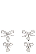 Carica l'immagine nel visualizzatore di Gallery, Orecchini Double Bow Pearl
