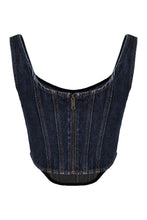 Carica l'immagine nel visualizzatore di Gallery, Top in denim
