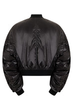 Carica l'immagine nel visualizzatore di Gallery, Giacca bomber crop
