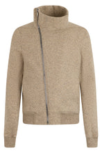 Load image into Gallery viewer, Jacket with diagonal zipper
