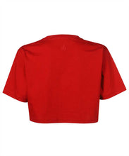 Carica l'immagine nel visualizzatore di Gallery, T-shirt crop con logo
