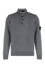 Carica l'immagine nel visualizzatore di Gallery, Maglione con zip in misto lana
